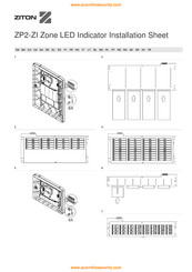 Ziton ZP2-ZI-40 Hoja De Instalación