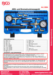 BGS technic 6964 Manual De Instrucciones