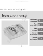 boso medicus prestige Manual Del Usuario