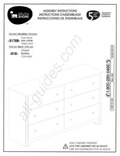 South Shore 3170B Instrucciones De Ensamblaje