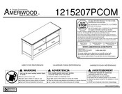 Dorel Ameriwood INDUSTRIES 1215207PCOM Manual De Instrucciones