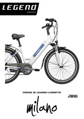 LEGEND EBIKES SIENA 2016 Manual Del Usuario Y Garantía