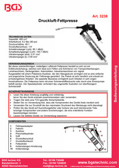 BGS technic 3236 Manual De Instrucciones