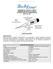 TechLine TS-101 Manual Del Usuario