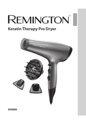 Remington Keratin Therapy Pro Dryer Manual Del Usuario