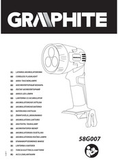 GRAPHITE 58G007 Instrucciones De Uso