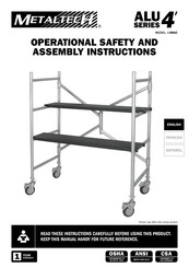 MetalTech ALU Serie Directivas De Seguridad E Instrucciones De Montaje