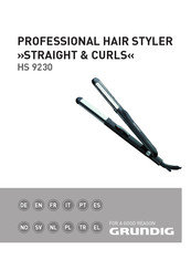 Grundig STRAIGHT & CURLS HS 9230 Manual Del Usuario