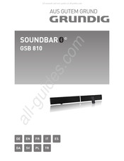 Grundig GSB 810 Manual Del Usuario