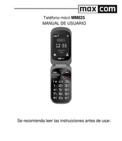 Maxcom MM825 Manual De Usuario