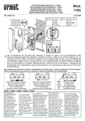 Urmet 1183/4 Manual Del Usuario