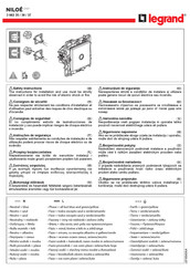 Legrand NILOE STEP 3 982 35 Guia De Inicio Rapido