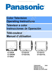 Panasonic CT-20G8 Manual Del Usuario