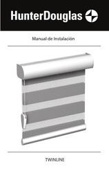 HunterDouglas TWINLINE Serie Manual De Instalación