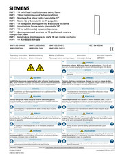 Siemens 8MF1.00-2AN30 Instructivo