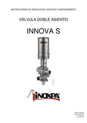 iNOXPA INNOVA Instrucciones De Instalación, Servicio Y Mantenimiento