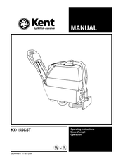 Nilfisk-Advance KENT KX-15SCST Manual De Operación