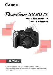 Canon PowerShot SX20 IS Guia Del Usuario