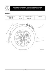 Saab 12 823 162 Instrucciones De Montaje