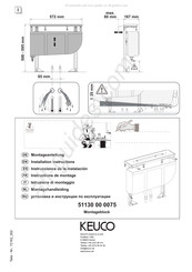 KEUCO 51130 00 0075 Instrucciones De La Instalación