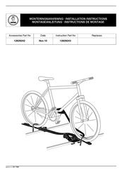 Saab 12829242 Instrucciones De Montaje
