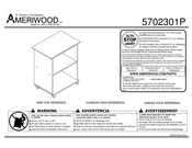 Dorel AMERIWOOD INDUSTRIES 5702301P Instrucciones De Montaje