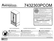 Dorel AMERIWOOD INDUSTRIES 7432303PCOM Instrucciones De Montaje