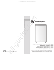 Westinghouse WRDW133MBJG Manual De Instrucciones