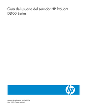 HP ProLiant DL100 Serie Guia Del Usuario