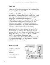 Griffin Technology Amplifi Manual Del Usuario