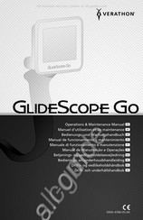 Verathon GlideScope Go Instalación Y Manual De Funcionamiento Y Mantenimiento