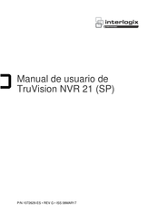 Interlogix TruVision NVR 21 Manual De Usuario