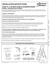 American Standard AXIS AM3838N1400 Serie Manual Del Usuario