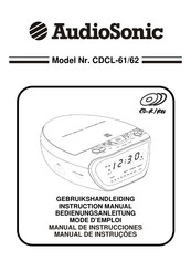 AudioSonic CDCL-61 Manual De Instrucciones