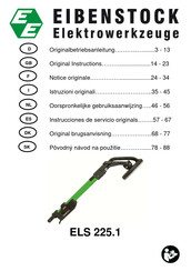 EIBENSTOCK ELS 225.1 Instrucciones De Servicio Originals