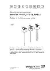 Endress+Hauser Levelflex FMP51 Manual De Instrucciones Abreviado