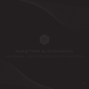 Master & Dynamic MW60 Manual Del Usuario