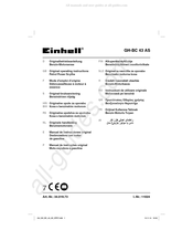 EINHELL 34.019.73 Manual De Instrucciones Original