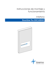 Telegärtner DoorLine Pro EXCLUSIVE Instrucciones De Montaje Y Funcionamiento