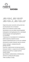 nVent RAYCHEM JBS-100-L-EP Manual Del Usuario