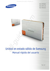 Samsung MZ-5PA256 Manual Rápido Del Usuario