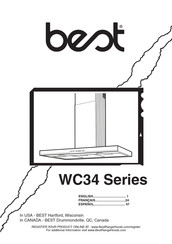 Best WC34 Serie Manual Del Usuario