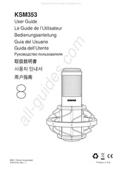 Shure KSM353 Guia Del Usuario