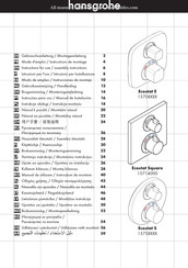Hansgrohe Ecostat Square 15714000 Modo De Empleo/Instrucciones De Montaje