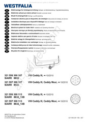 Westfalia 321 557 300 107 Instrucciones De Montaje Y De Servicio