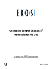 EKOS EkoSonic Instrucciones De Uso