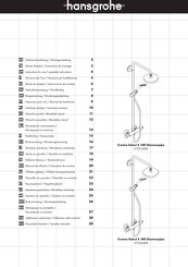 Hansgrohe Croma Select E 180 Showerpipe 27256400 Modo De Empleo/Instrucciones De Montaje
