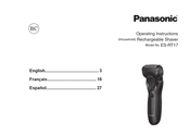 Panasonic ES-RT17 Manual De Operación