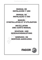 Fagor FIC-381E Manual De Instalacion Y Uso