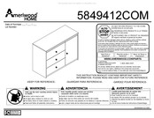 Ameriwood HOME 5849412COM Manual Del Usuario